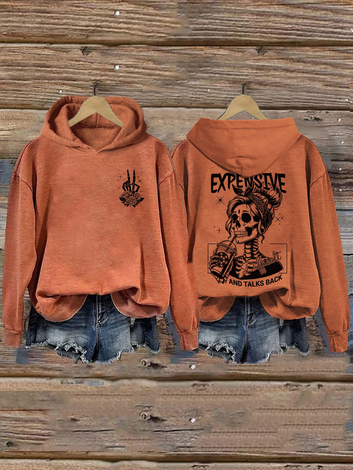 Expensive Difficult And Talks Back Hoodie