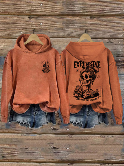 Expensive Difficult And Talks Back Hoodie