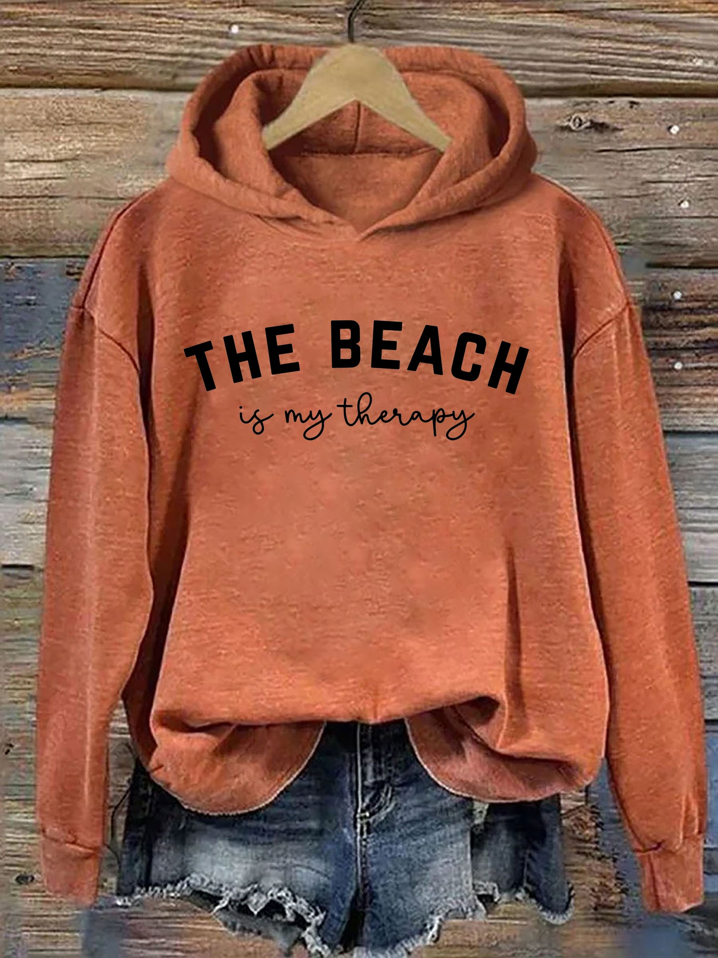The Beach Is My Therapy Hoodie