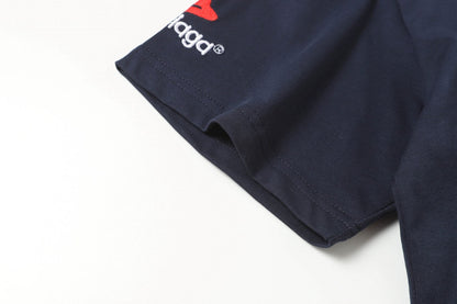 Embroidered Ski Graphic T-Shirt