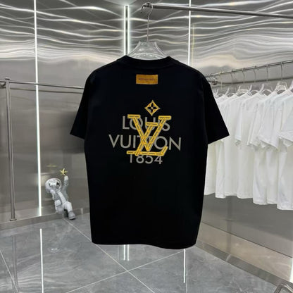 2025 New Flocked Print T-Shirt