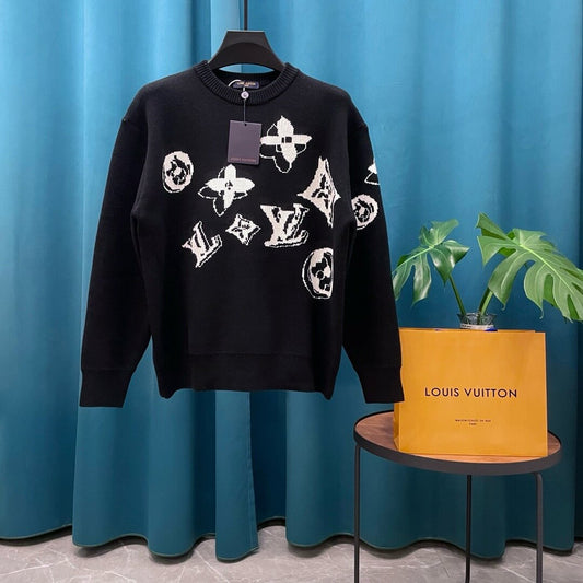 Overlapping Pattern Sweater