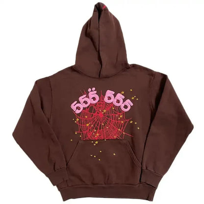 Classic Number Brown Hoodie