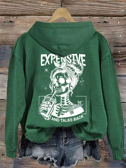 Expensive Difficult And Talks Back Hoodie