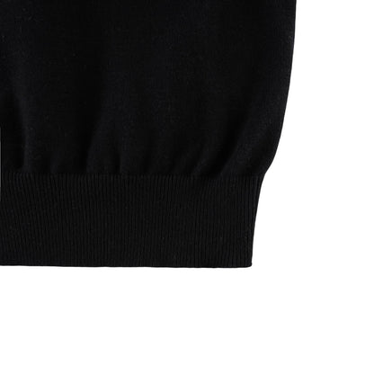 Jacquard Knit T Shirt