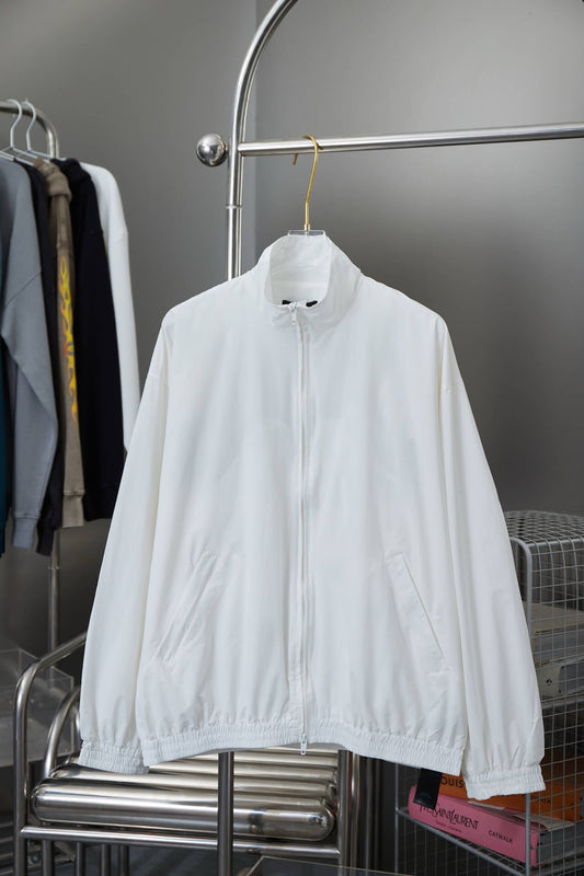 Black Lette Shell Jacket