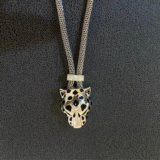Leopard Head Design Necklace