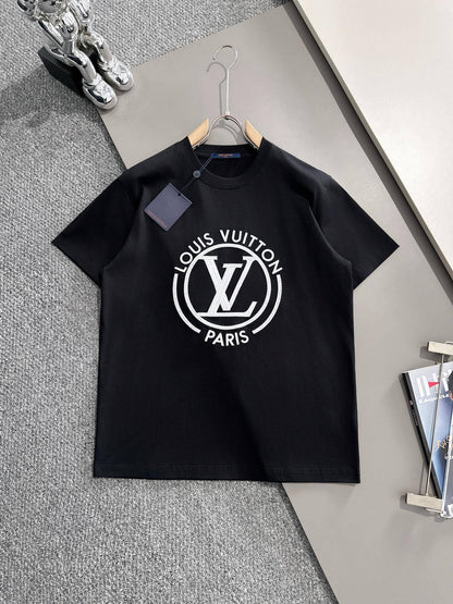 Embroidered Circle T-Shirt