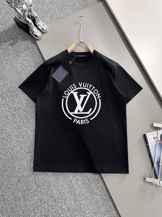 Embroidered Circle T-Shirt