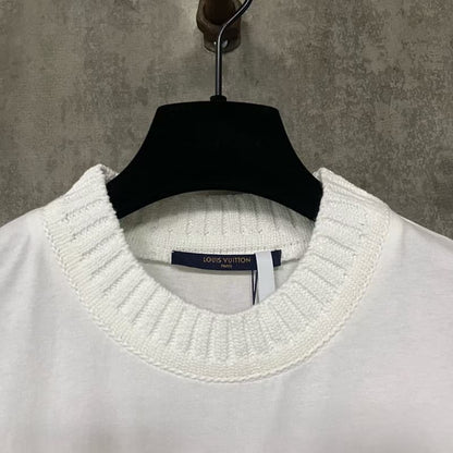 2025 New Knit Embroidery T-Shirt