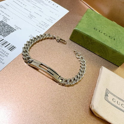 Classic Letter Engraved Bangle