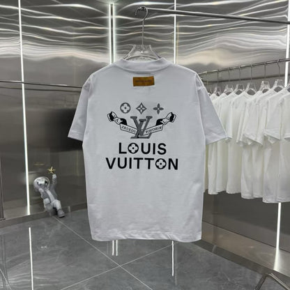 New Flocked Print T-Shirt