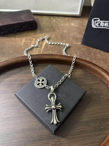 Cross Street Style Necklace