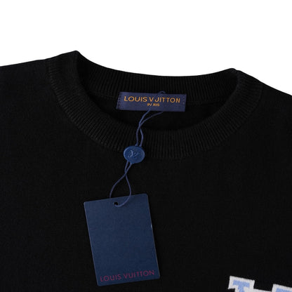 Jacquard Knit T Shirt