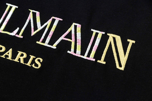 Letter Embroidery T Shirt