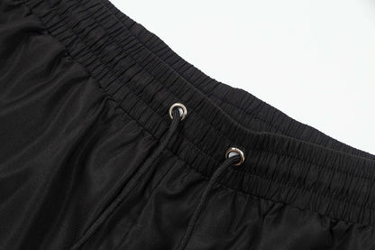Trendy Mesh-Lined Beach Shorts