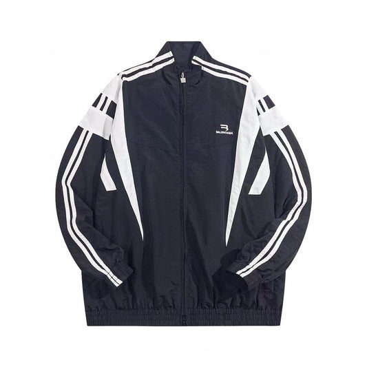 Colorblock Striped Jacket