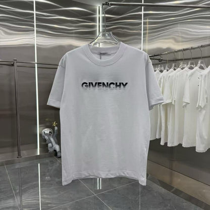 2025 New Gradient Brush Embroidery T-Shirt