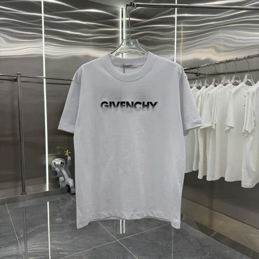 2025 New Gradient Brush Embroidery T-Shirt