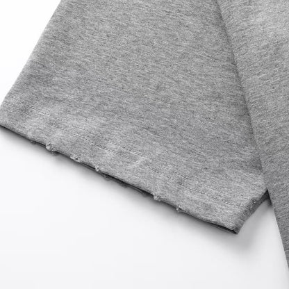 Appliqué Distressed Vintage T-Shirt