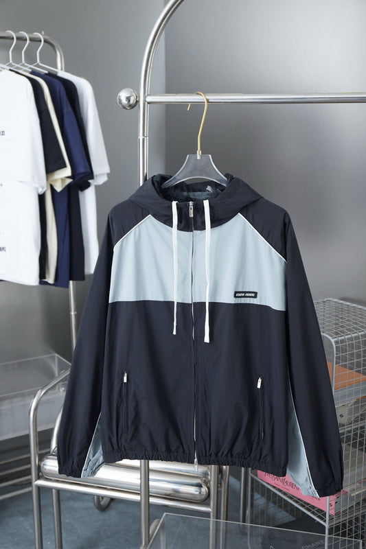 Half-Zip Colorbloc Jacket