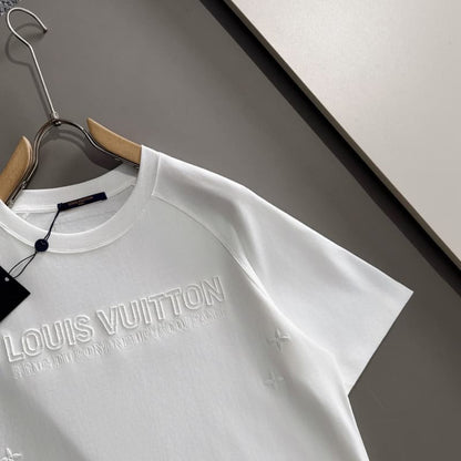 2025 New Round Neck Embroidery T-shirt