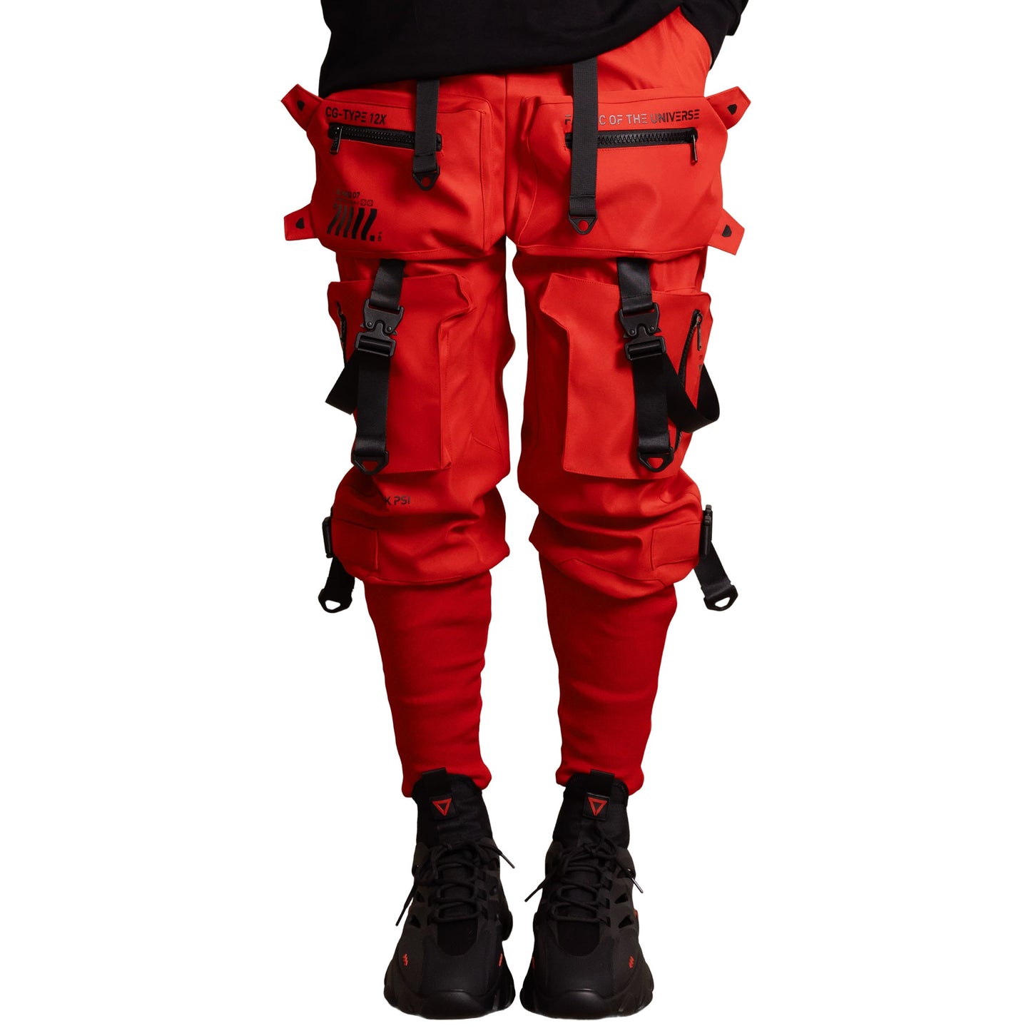 CG-Type 12X(U) Red Black Cargo Pants
