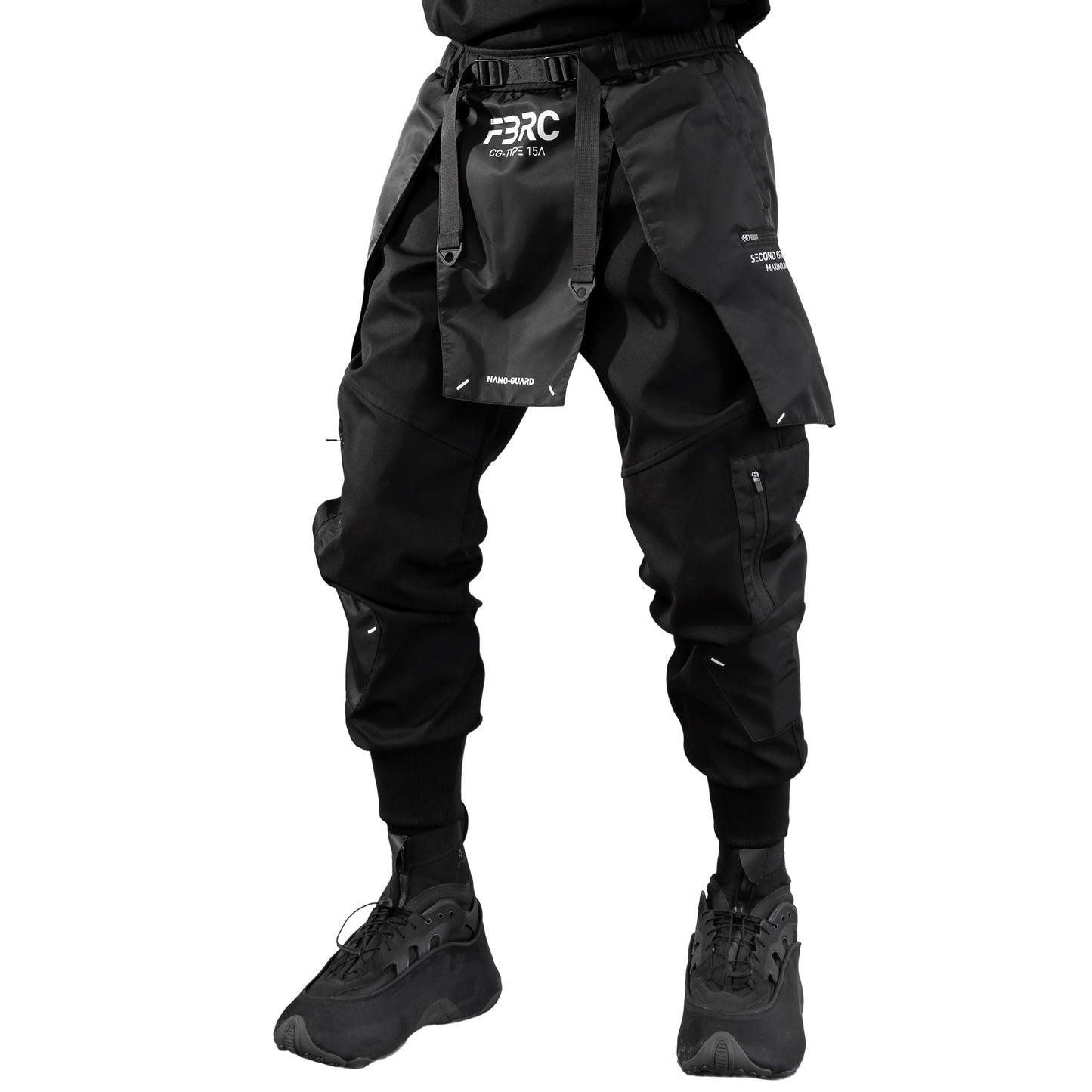 CG-Type 15A Black Cargo Pants