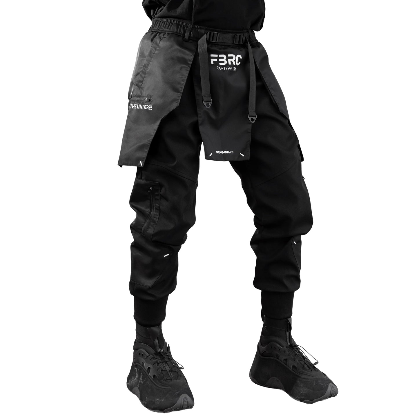 CG-Type 15A Black Cargo Pants