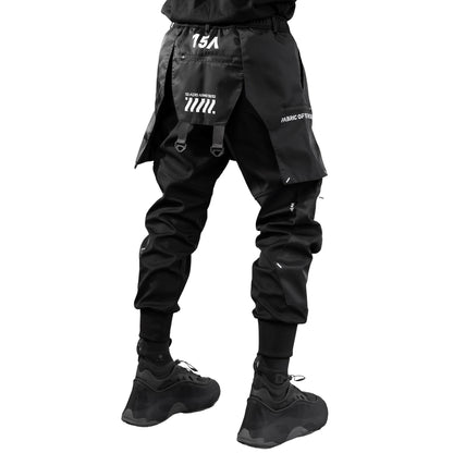 CG-Type 15A Black Cargo Pants