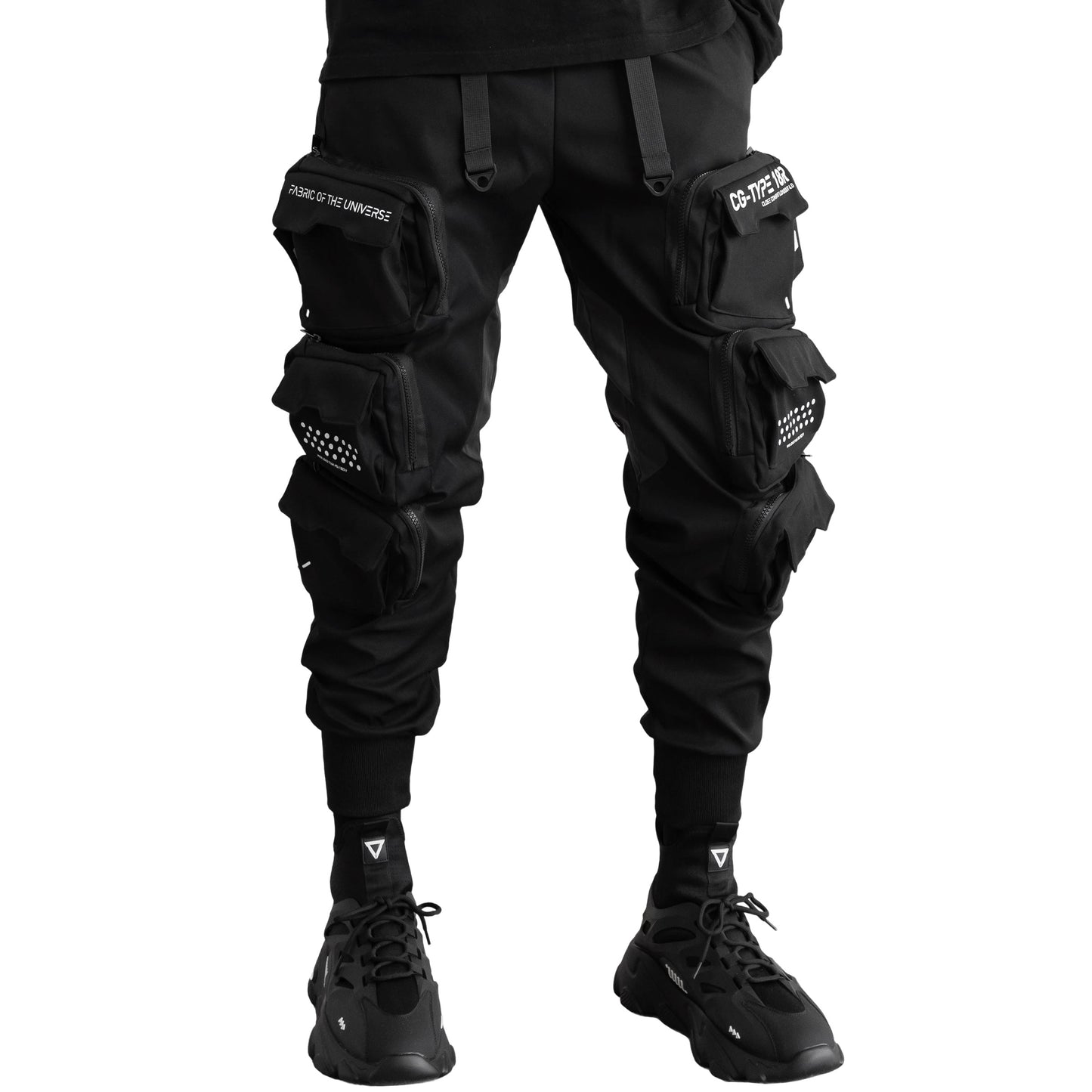 CG-Type 18R Black Cargo Pants