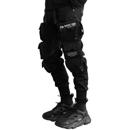 CG-Type 18R Black Cargo Pants