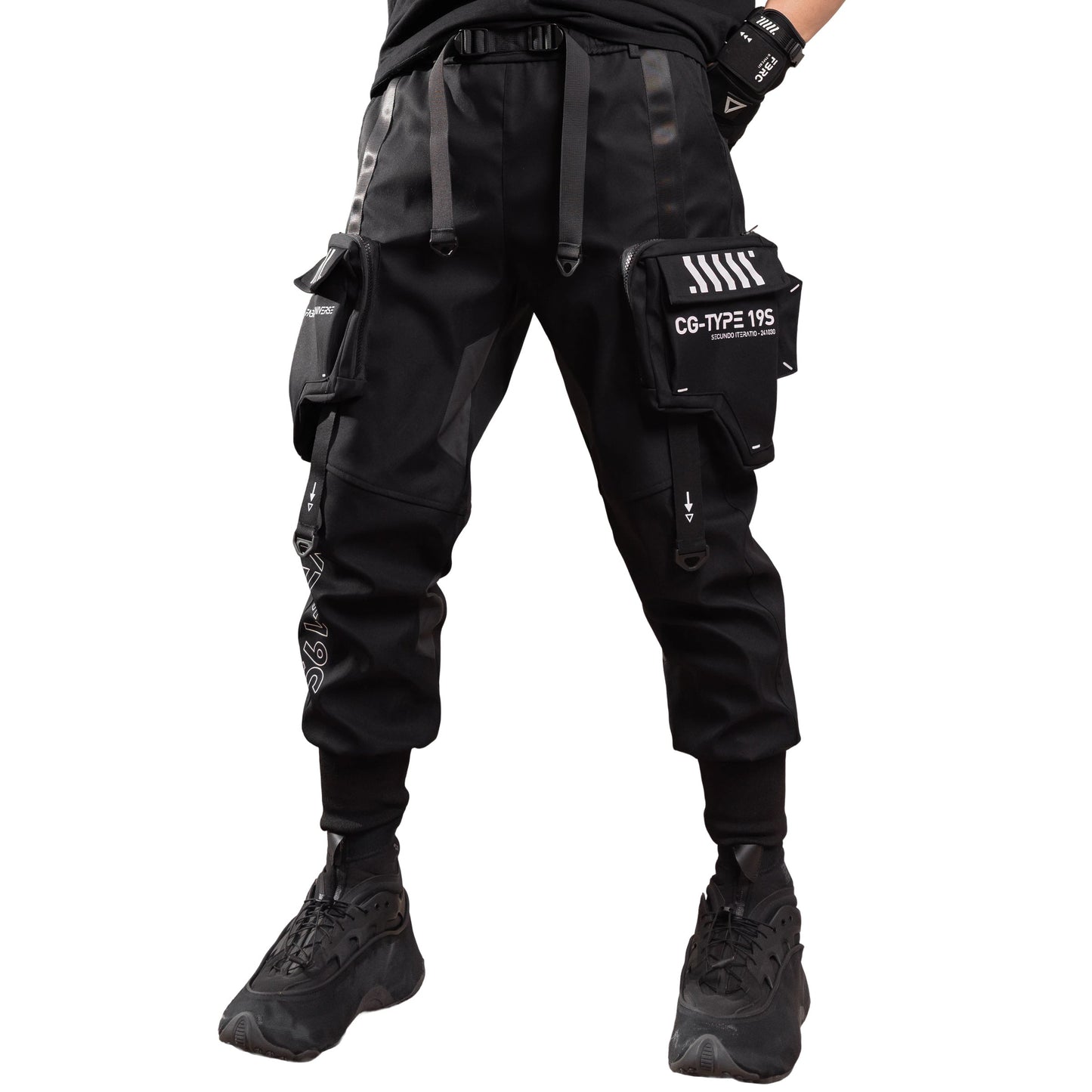 CG-Type 19S Black Cargo Pants