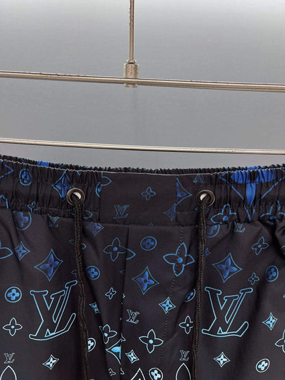 Trendy All-Over Print Beach Shorts