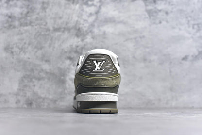 Brown Genuine Leather Sneakers
