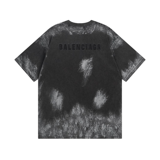 Embroidered Distressed Vintage T-Shirt
