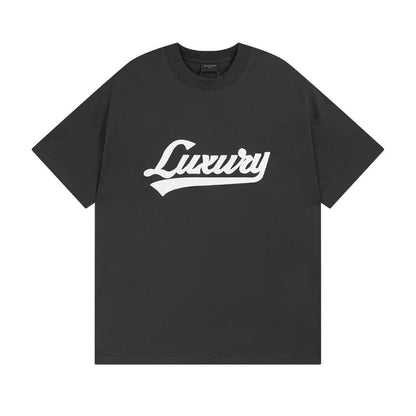 Appliqué Distressed Vintage T-Shirt