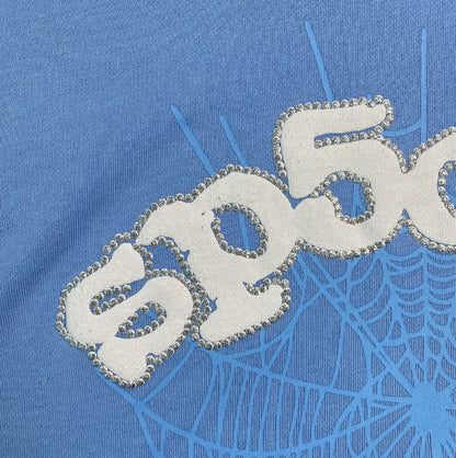 Classic Web Sky Blue Hoodie