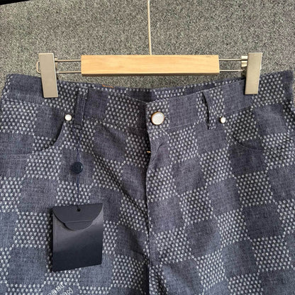 Checkered Design Shorts