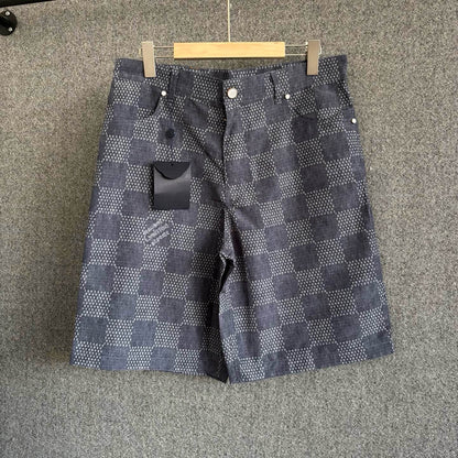Checkered Design Shorts