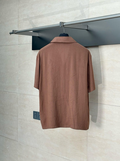 Linen Hollow Embroidery T-Shirt