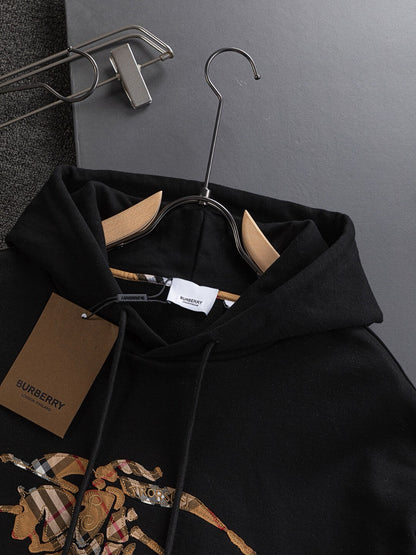 War Horse Embroidered Hoodie