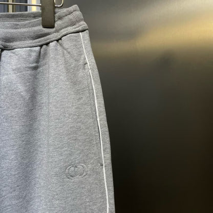 Classic Minimalist Half-Zip Sweatshirt & Pants Set
