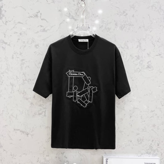 2025 New Embroidered Patch T-shirt