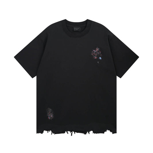 Distressed Vintage-Style T-Shirt