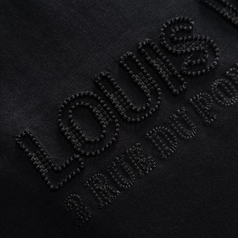 2025 New Round Neck Embroidery T-shirt