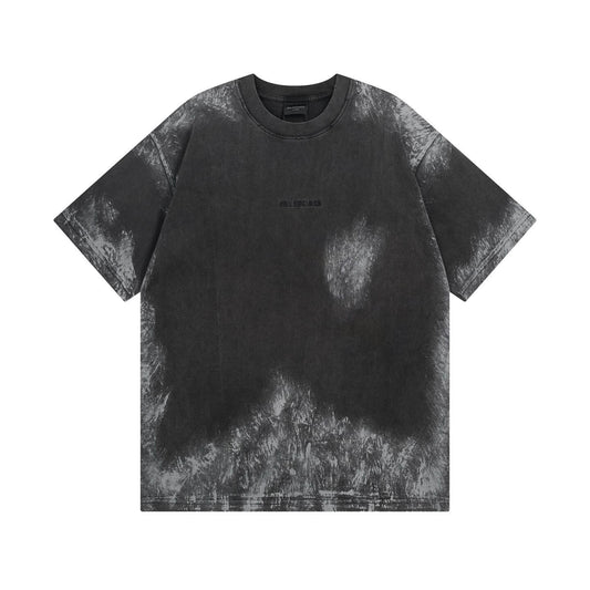 Embroidered Distressed Vintage T-Shirt
