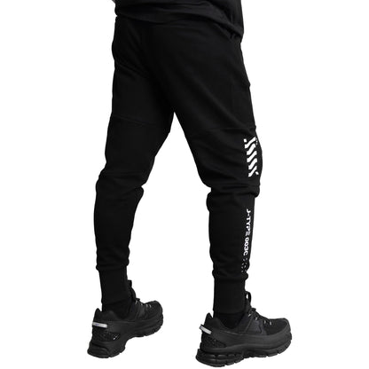 J-Type 003C Black Athletic Joggers