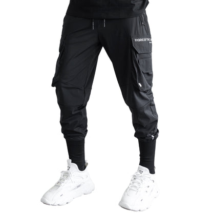 J-Type 005 Black Athletic Joggers