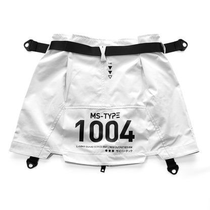 MS-Type 1004 White Miniskirt